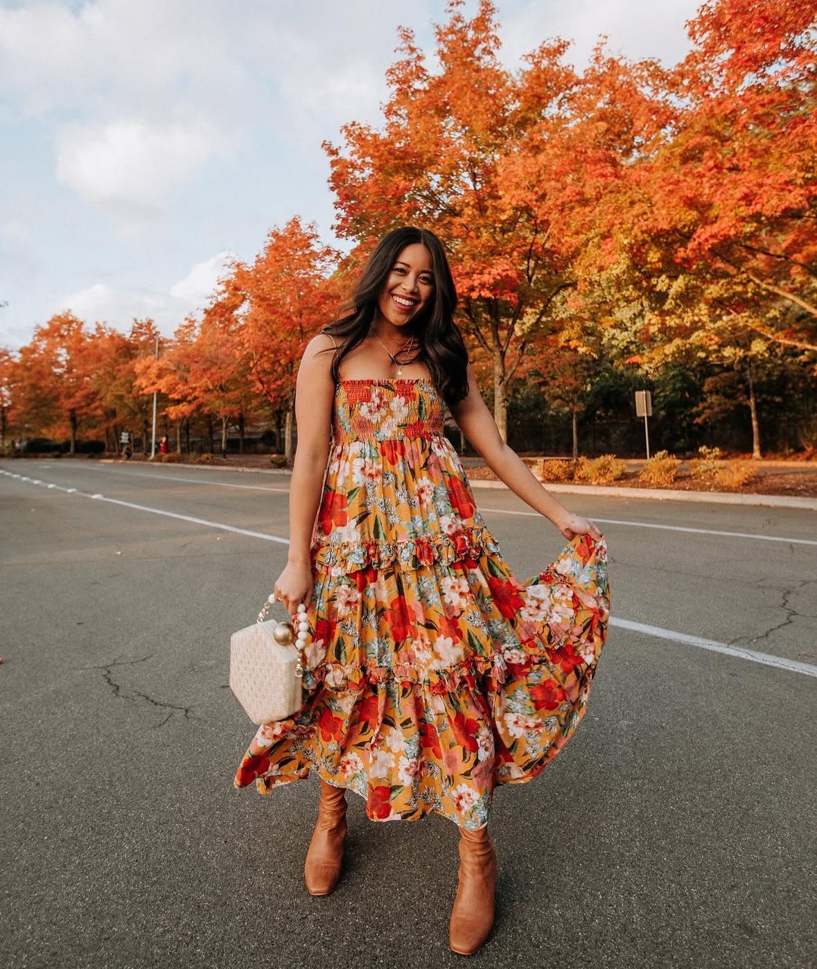 The Bohemian Stroll Fall outfit