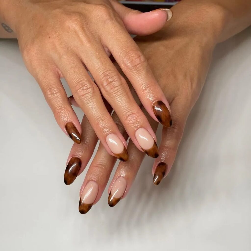 Tortoiseshell Nails