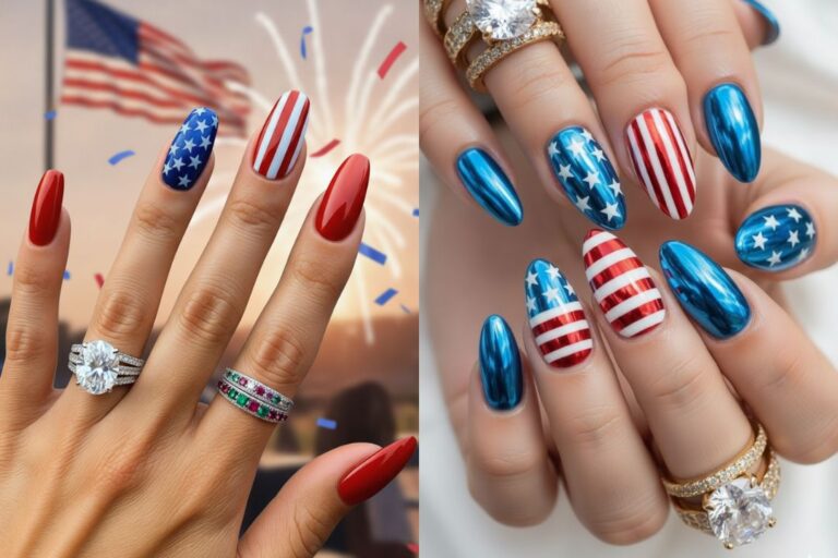 fourth of july nails